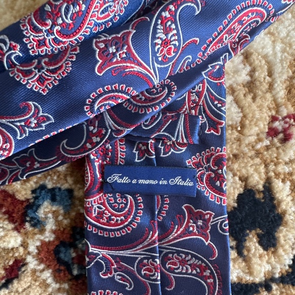 Paisley tie made and bought in Italy - Picture 3 of 5